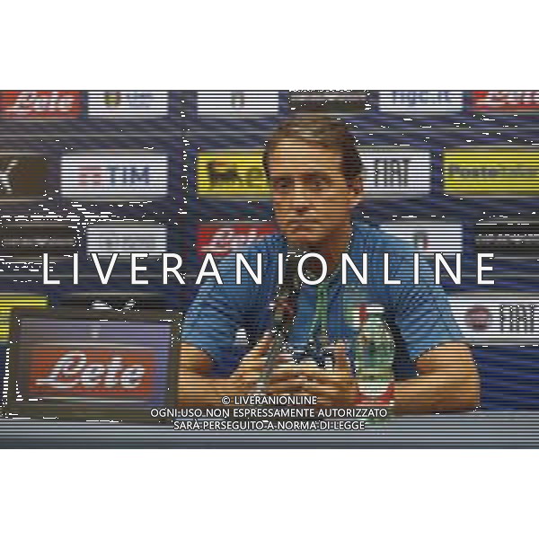 BOLOGNA 02/09/2019 Raduno e Allenamento della Nazionale di Calcio prima delle partite di qualificazione per gli europei 2020 contro Armenia e Finlandia - nella foto: Mister Roberto Mancini ©Claudio Zamagni/Agenzia Aldo Liverani s.a.s. Mister Roberto Mancini during the training before matches of European Qualifiers Euro 2020 between Italy Armenya - Italy and Finland - Italy photo credit by Claudio Zamagni/Agenzia Aldo Liverani s.a.s.