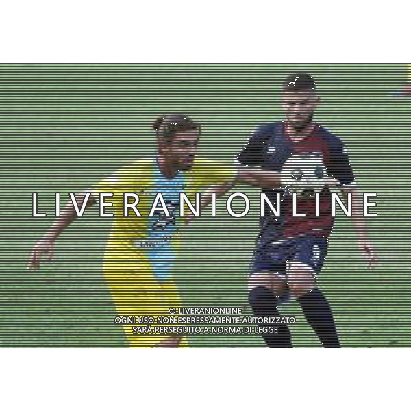 IMOLA 01 09 2019 IMOLESE CALCIO-ARZIGNANO 0-0 SERIE C NELLA FOTO ALIMI ISNIK IMOLESE E BALESTRERO DAVIDE ARZIGNANO FOTO GIANNI SANNA-AG ALDO LIVERANI SAS