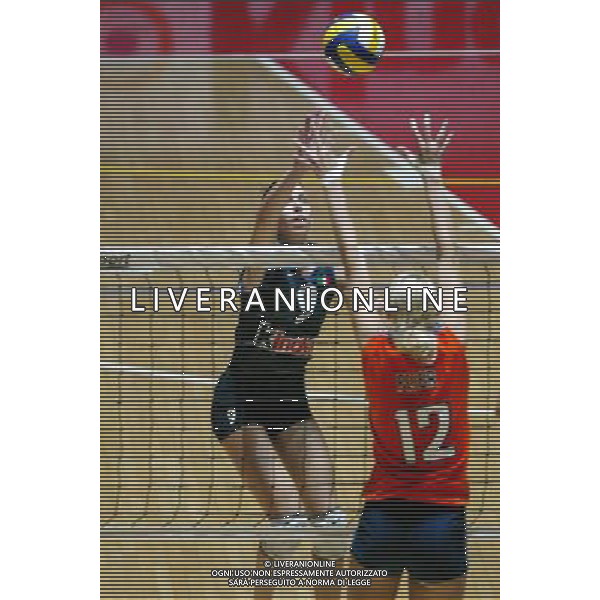 NAZIONALE ITALIANA VOLLEY FEMMINILE LUGLIO 2003 nella foto Centoni Nadia* foto fabrizio terruso/Agenzia Aldo Liverani