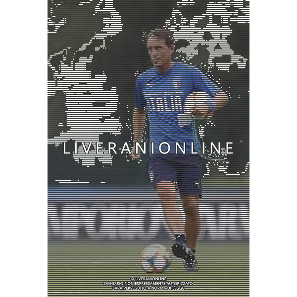 BOLOGNA 02/09/2019 Raduno e Allenamento della Nazionale Italiana di Calcio prima delle partite di qualificazione per gli europei 2020 contro Armenia e Finlandia - nella foto: mister roberto mancini ©Claudio Zamagni/Agenzia Aldo Liverani s.a.s. mister roberto mancini during the training before matches of European Qualifiers Euro 2020 between Italy Armenya - Italy and Finland - Italy photo credit by Claudio Zamagni/Agenzia Aldo Liverani s.a.s. / AGENZIA ALDO LIVERANI SAS