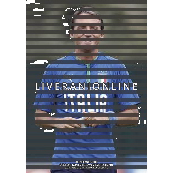 BOLOGNA 02/09/2019 Raduno e Allenamento della Nazionale di Calcio prima delle partite di qualificazione per gli europei 2020 contro Armenia e Finlandia - nella foto: Mister Roberto Mancini ©Claudio Zamagni/Agenzia Aldo Liverani s.a.s. Mister Roberto Mancini during the training before matches of European Qualifiers Euro 2020 between Italy Armenya - Italy and Finland - Italy photo credit by Claudio Zamagni/Agenzia Aldo Liverani s.a.s.