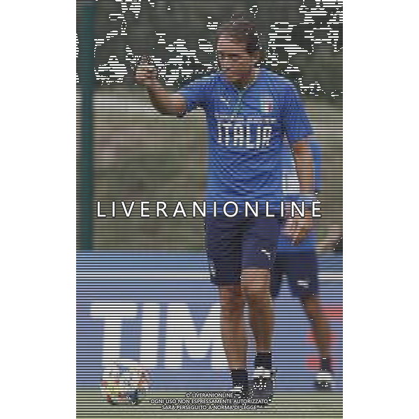 BOLOGNA 02/09/2019 Raduno e Allenamento della Nazionale di Calcio prima delle partite di qualificazione per gli europei 2020 contro Armenia e Finlandia - nella foto: mister Roberto Mancini ©Claudio Zamagni/Agenzia Aldo Liverani s.a.s. mister Roberto Mancini during the training before matches of European Qualifiers Euro 2020 between Italy Armenya - Italy and Finland - Italy photo credit by Claudio Zamagni/Agenzia Aldo Liverani s.a.s.