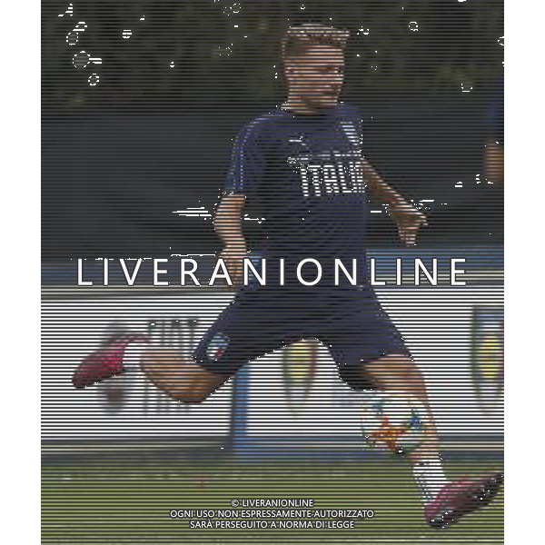 BOLOGNA 02/09/2019 Raduno e Allenamento della Nazionale di Calcio prima delle partite di qualificazione per gli europei 2020 contro Armenia e Finlandia - nella foto: Immobile Ciro (s.s.lazio) ©Claudio Zamagni/Agenzia Aldo Liverani s.a.s. Immobile Ciro (s.s.lazio) during the training before matches of European Qualifiers Euro 2020 between Italy Armenya - Italy and Finland - Italy photo credit by Claudio Zamagni/Agenzia Aldo Liverani s.a.s.