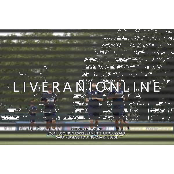 BOLOGNA 02/09/2019 Raduno e Allenamento della Nazionale di Calcio prima delle partite di qualificazione per gli europei 2020 contro Armenia e Finlandia - nella foto: lorenzo pellegrini nicolo\' barella stefano sensi ©Claudio Zamagni/Agenzia Aldo Liverani s.a.s. lorenzo pellegrini nicolo\' barella stefano sensi during the training before matches of European Qualifiers Euro 2020 between Italy Armenya - Italy and Finland - Italy photo credit by Claudio Zamagni/Agenzia Aldo Liverani s.a.s.
