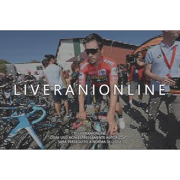 04-09-2019 Vuelta A Espana; Tappa 11 Saint Palais - Urdax; 2019, Jumbo - Visma; Roglic, Primoz; Saint Palais; ©SIROTTI / AGENZIA ALDO LIVERANI SAS