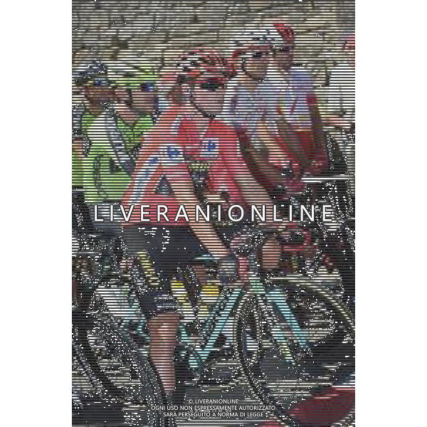 04-09-2019 Vuelta A Espana; Tappa 11 Saint Palais - Urdax; 2019, Jumbo - Visma; Roglic, Primoz; Saint Palais; ©SIROTTI / AGENZIA ALDO LIVERANI SAS