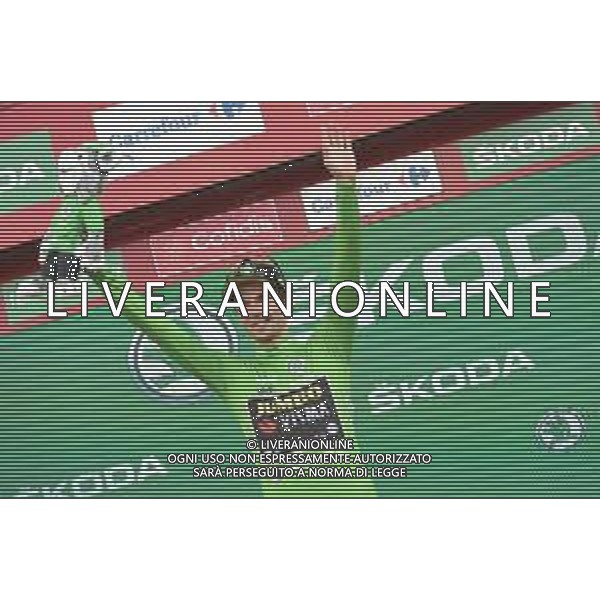 04-09-2019 Vuelta A Espana; Tappa 11 Saint Palais - Urdax; 2019, Jumbo - Visma; Roglic, Primoz; Urdax; ©SIROTTI / AGENZIA ALDO LIVERANI SAS