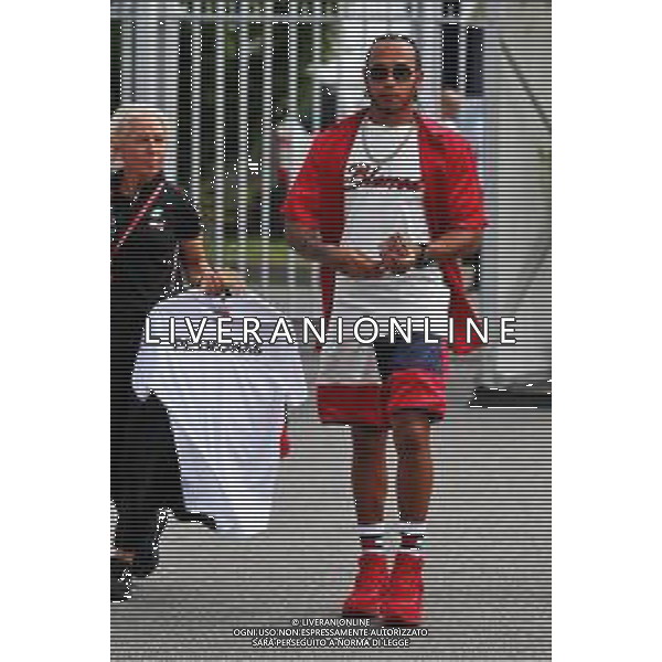 Lewis Hamilton (GBR) Mercedes AMG F1. 05.09.2019. Formula 1 World Championship, Rd 14, Italian Grand Prix, Monza, Italy, Preparation Day. AG ALDO LIVERANI SAS-ONLY ITALY