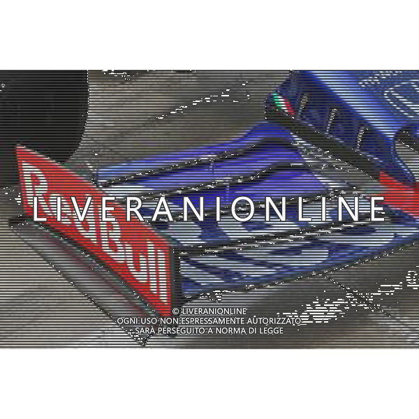 Scuderia Toro Rosso STR14 front wing with new top element. 05.09.2019. Formula 1 World Championship, Rd 14, Italian Grand Prix, Monza, Italy, Preparation Day. AG ALDO LIVERANI SAS-ONLY ITALY