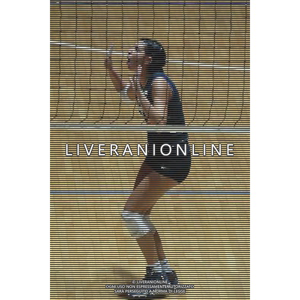 NAZIONALE ITALIANA VOLLEY FEMMINILE LUGLIO 2003 nella foto Leggeri Manuela* foto fabrizio terruso/Agenzia Aldo Liverani