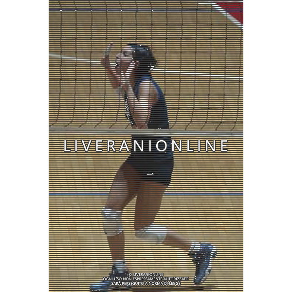 NAZIONALE ITALIANA VOLLEY FEMMINILE LUGLIO 2003 nella foto Leggeri Manuela* foto fabrizio terruso/Agenzia Aldo Liverani