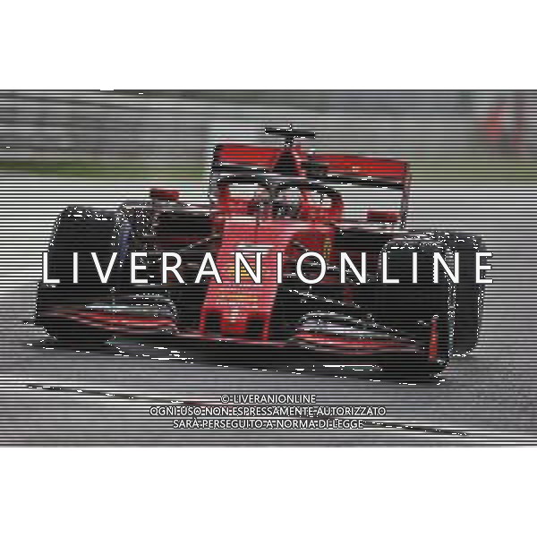 Sebastian Vettel (GER) Ferrari SF90. 06.09.2019. Formula 1 World Championship, Rd 14, Italian Grand Prix, Monza, Italy, Practice Day. AG ALDO LIVERANI SAS-ONLY ITALY