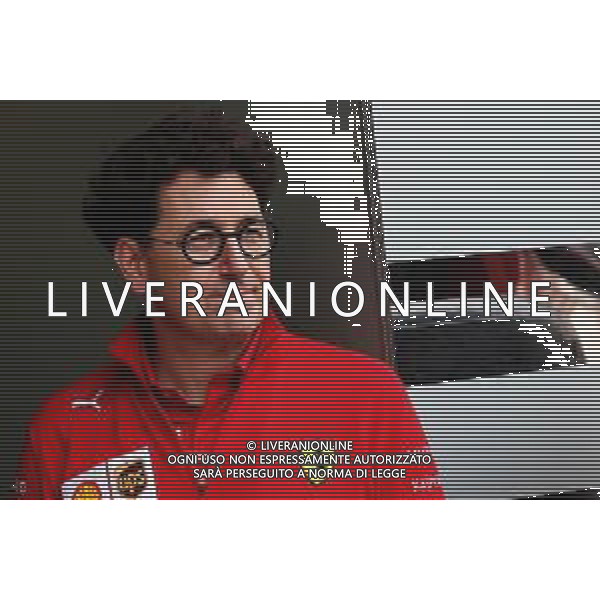 Mattia Binotto (ITA) Ferrari Team Principal. 06.09.2019. Formula 1 World Championship, Rd 14, Italian Grand Prix, Monza, Italy, Practice Day. AG ALDO LIVERANI SAS-ONLY ITALY