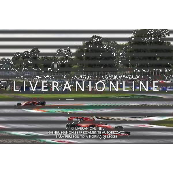 Charles Leclerc (MON) Ferrari SF90. 06.09.2019. Formula 1 World Championship, Rd 14, Italian Grand Prix, Monza, Italy, Practice Day. AG ALDO LIVERANI SAS-ONLY ITALY