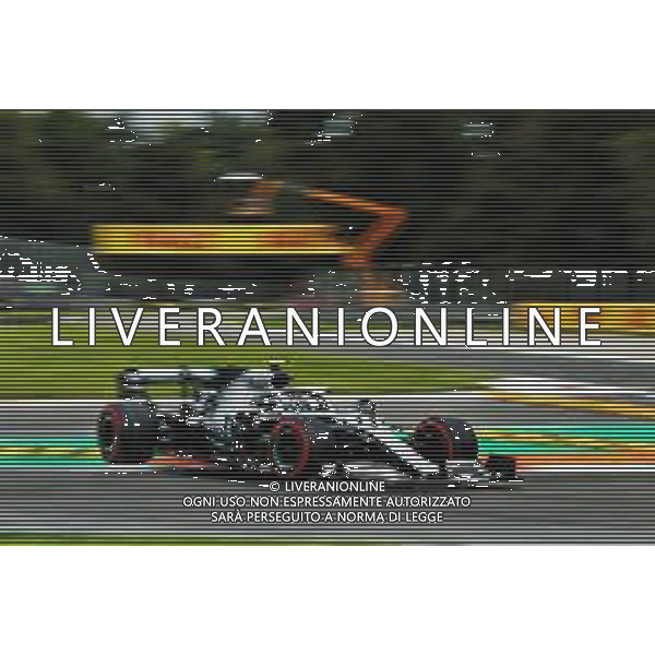 Valtteri Bottas (FIN) Mercedes AMG F1 W10 spins. 06.09.2019. Formula 1 World Championship, Rd 14, Italian Grand Prix, Monza, Italy, Practice Day. ONLY ITALY-AG ALDO LIVERANI SAS