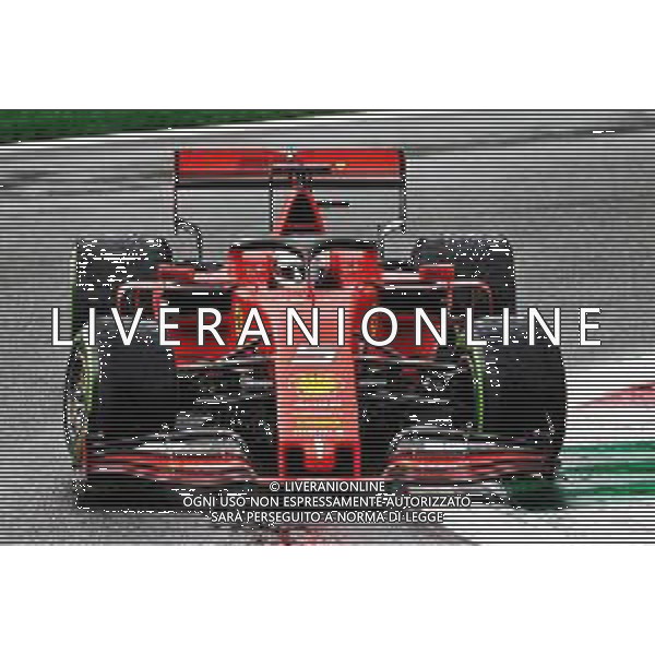 Sebastian Vettel (GER) Ferrari SF90. 06.09.2019. Formula 1 World Championship, Rd 14, Italian Grand Prix, Monza, Italy, Practice Day. ONLY ITALY-AG ALDO LIVERANI SAS