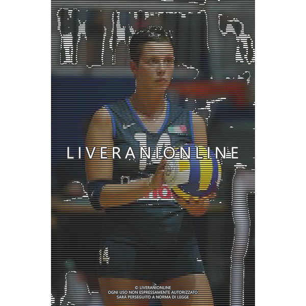 NAZIONALE ITALIANA VOLLEY FEMMINILE LUGLIO 2003 nella foto Lo Bianco Eleonora* foto fabrizio terruso/Agenzia Aldo Liverani