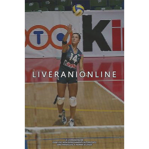 NAZIONALE ITALIANA VOLLEY FEMMINILE LUGLIO 2003 nella foto Lo Bianco Eleonora* foto fabrizio terruso/Agenzia Aldo Liverani
