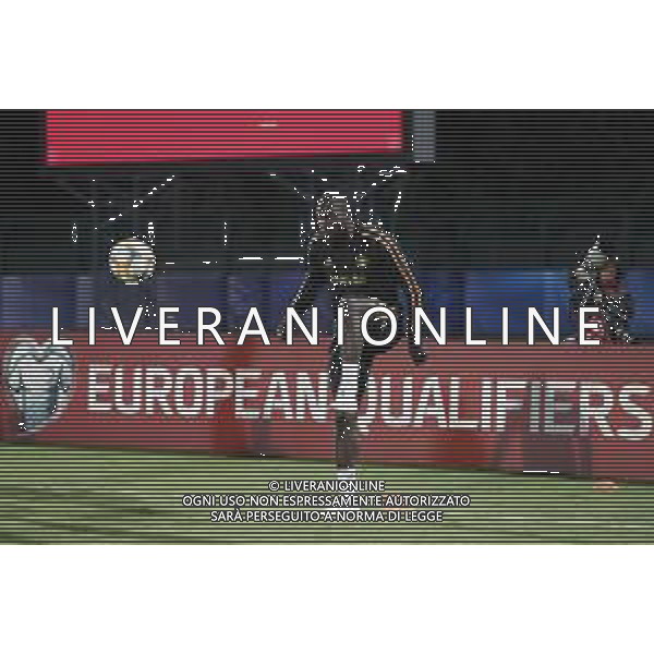 UEFA Euro 2020 - Qualificazioni del gruppo I San Marino - Belgio - nella foto: Romelu Lukaku (Belgium) ©Claudio Zamagni/Agenzia Aldo Liverani s.a.s. Romelu Lukaku (Belgium) during the UEFA Euro 2020 Qualifier Group I between San Marino and Belgium at San Marino Olympic Stadium on September 6 2019 in Serravalle - Republic of San Marino photo credit by Claudio Zamagni/Agenzia Aldo Liverani s.a.s.