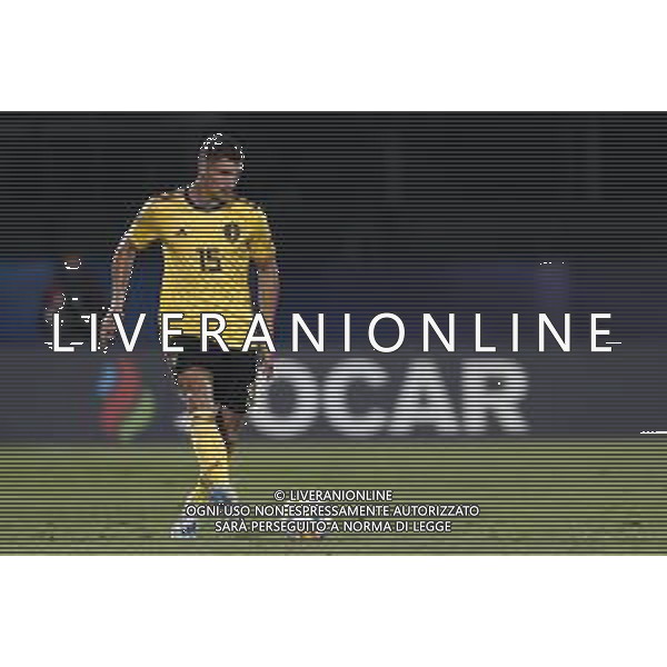 UEFA Euro 2020 - Qualificazioni del gruppo I San Marino - Belgio - nella foto: Thomas Meunier (Belgium) ©Claudio Zamagni/Agenzia Aldo Liverani s.a.s. Thomas Meunier (Belgium) during the UEFA Euro 2020 Qualifier Group I between San Marino and Belgium at San Marino Olympic Stadium on September 6 2019 in Serravalle - Republic of San Marino photo credit by Claudio Zamagni/Agenzia Aldo Liverani s.a.s.