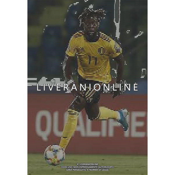 UEFA Euro 2020 - Qualificazioni del gruppo I San Marino - Belgio - nella foto: Divock Origi (Belgium) ©Claudio Zamagni/Agenzia Aldo Liverani s.a.s. Divock Origi (Belgium) during the UEFA Euro 2020 Qualifier Group I between San Marino and Belgium at San Marino Olympic Stadium on September 6 2019 in Serravalle - Republic of San Marino photo credit by Claudio Zamagni/Agenzia Aldo Liverani s.a.s.
