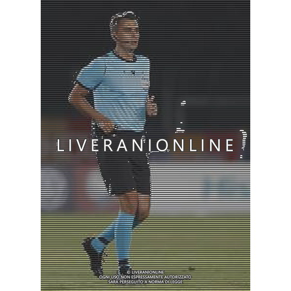 UEFA Euro 2020 - Qualificazioni del gruppo I San Marino - Belgio - nella foto: Arbitro Horatiu Fesnic (ROU) ©Claudio Zamagni/Agenzia Aldo Liverani s.a.s. Referee Horatiu Fesnic (ROU) during the UEFA Euro 2020 Qualifier Group I between San Marino and Belgium at San Marino Olympic Stadium on September 6 2019 in Serravalle - Republic of San Marino photo credit by Claudio Zamagni/Agenzia Aldo Liverani s.a.s.