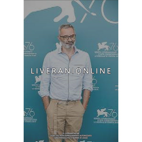 Director Giuseppe Capotondi attends "The Burnt Orange Heresy" photocall during the 76th Venice Film Festival at Sala Grande on September 07, 2019 in Venice, Italy. - 76ma Mostra Internazionale d’Arte Cinematografica Venezia 07.09.2019 ©Alessio marini / AGENZIA ALDO LIVERANI SAS