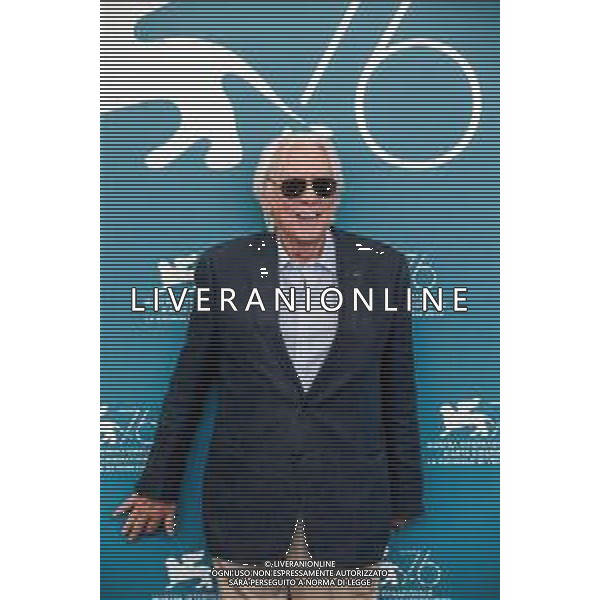 Donald Sutherland attend "The Burnt Orange Heresy" photocall during the 76th Venice Film Festival at Sala Grande on September 07, 2019 in Venice, Italy. - 76ma Mostra Internazionale d’Arte Cinematografica Venezia 07.09.2019 ©Alessio marini / AGENZIA ALDO LIVERANI SAS