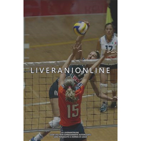 NAZIONALE ITALIANA VOLLEY FEMMINILE LUGLIO 2003 nella foto Paggi Paola* foto fabrizio terruso/Agenzia Aldo Liverani