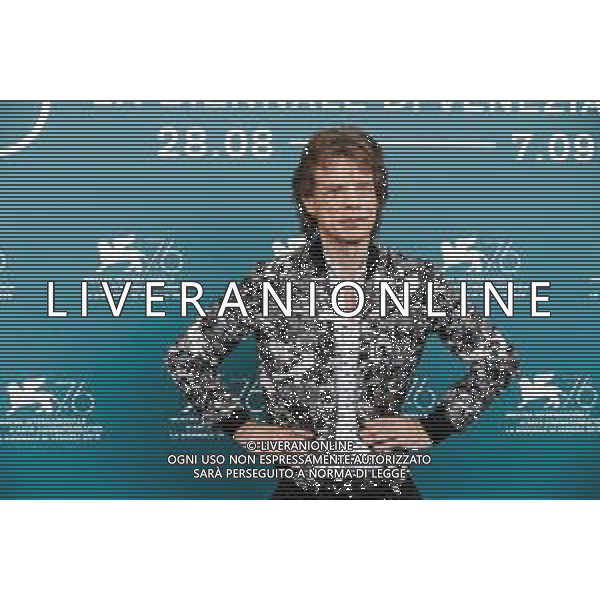 Mick Jagger poses during a photocall for the film "The Burnt Orange Heresy" presented out of competition on September 7, 2019 during the 76th Venice Film Festival at Venice Lido. - 76ma Mostra Internazionale d’Arte Cinematografica Venezia 07.09.2019 ©Alessio marini / AGENZIA ALDO LIVERANI SAS