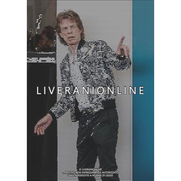 Mick Jagger poses during a photocall for the film "The Burnt Orange Heresy" presented out of competition on September 7, 2019 during the 76th Venice Film Festival at Venice Lido. - 76ma Mostra Internazionale d’Arte Cinematografica Venezia 07.09.2019 ©Alessio marini / AGENZIA ALDO LIVERANI SAS