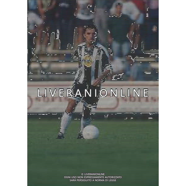 RETROSPETTIVA VALERIO BERTOTTO CALCIATORE NELLA FOTO VALERIO BERTOTTO CON LA MAGLIA DELL\'UDINESE AG ALDO LIVERANI SAS