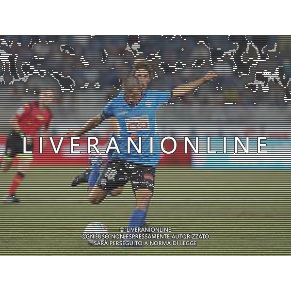 Novara Stadio Silvio Piola Campionato Lega Pro Girone A 07.09.2019 Novara - Lecco nella foto Il goal del novara Bortolussi Mattia foto Antonio Saia - Ag. Aldo Liverani sas/ AGENZIA ALDO LIVERANI SAS NOVARA - LECCO Campionato Calcio Serie C Lega Pro Girone A 07.09.2019