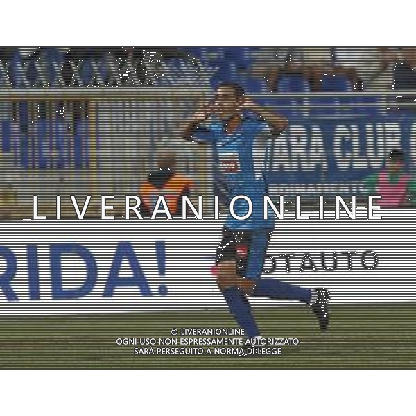 Novara Stadio Silvio Piola Campionato Lega Pro Girone A 07.09.2019 Novara - Lecco nella foto esultanza novara dopo il goal Peralta Diego foto Antonio Saia - Ag. Aldo Liverani sas/ AGENZIA ALDO LIVERANI SAS NOVARA - LECCO Campionato Calcio Serie C Lega Pro Girone A 07.09.2019