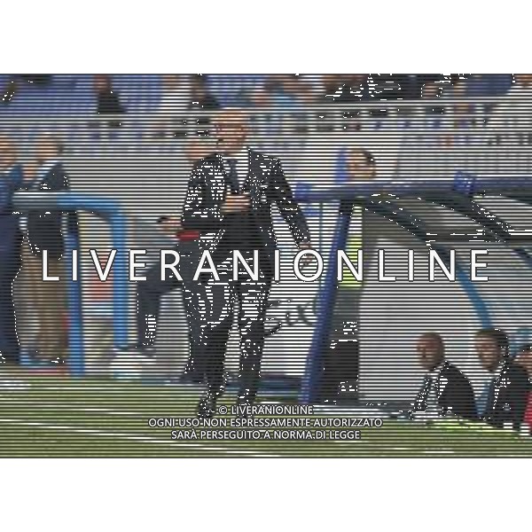 Novara Stadio Silvio Piola Campionato Lega Pro Girone A 07.09.2019 Novara - Lecco nella foto Bancheri Simone Allenatore novara calcio foto Antonio Saia - Ag. Aldo Liverani sas/ AGENZIA ALDO LIVERANI SAS NOVARA - LECCO Campionato Calcio Serie C Lega Pro Girone A 07.09.2019