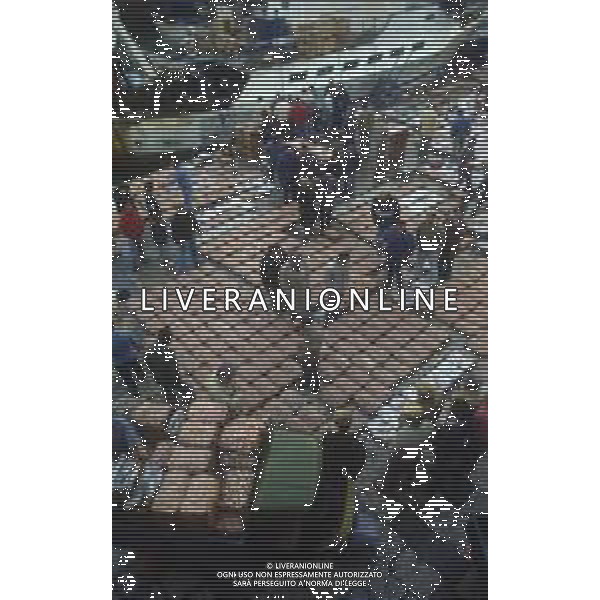 1990 MAZZARA DEL VALLO NELLA FOTO MERCATO DEL PESCE AL PORTO AG ALDO LIVERANI SAS