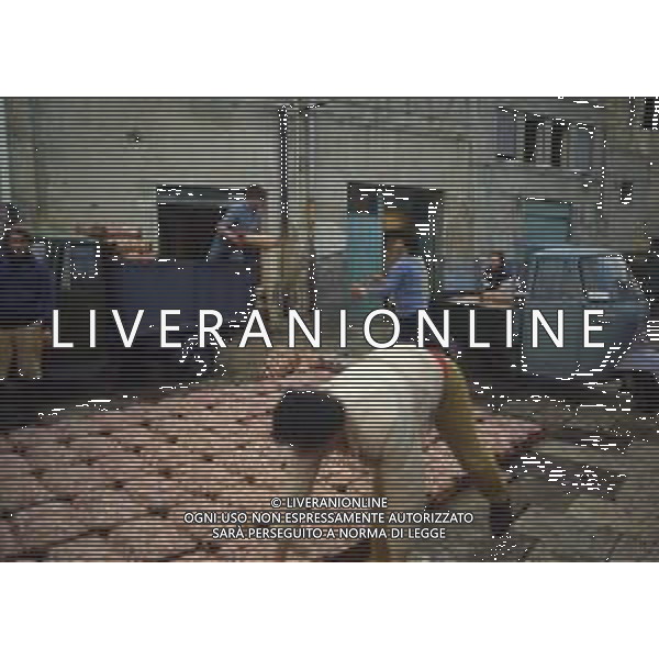 1990 MAZZARA DEL VALLO NELLA FOTO MERCATO DEL PESCE AL PORTO AG ALDO LIVERANI SAS