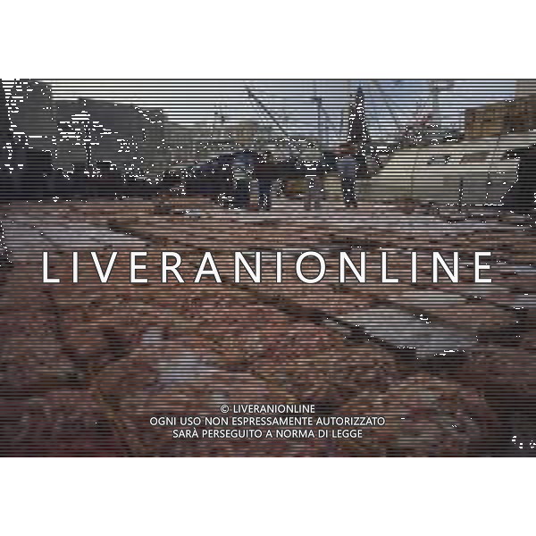 1990 MAZZARA DEL VALLO NELLA FOTO MERCATO DEL PESCE AL PORTO AG ALDO LIVERANI SAS