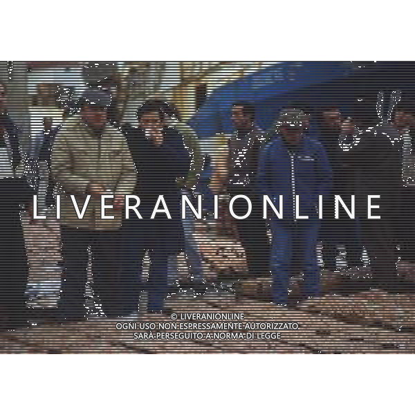 1990 MAZZARA DEL VALLO NELLA FOTO MERCATO DEL PESCE AL PORTO AG ALDO LIVERANI SAS