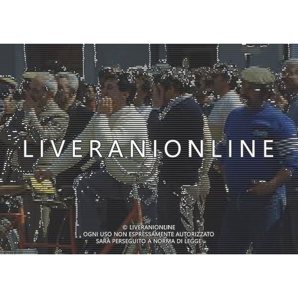 1990 MAZZARA DEL VALLO NELLA FOTO IMBACAZIONI PESCHERECCI A MAZZARA DEL VALLO AG ALDO LIVERANI SAS