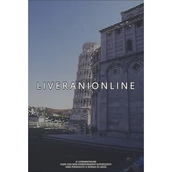 PISA CITTA\' NELLA FOTO la torre di pisa AG ALDO LIVERANI SAS