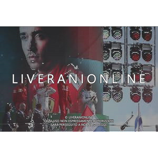 Charles Leclerc (FRA), Scuderia Ferrari 08.09.2019. Formula 1 World Championship, Rd 14, Italian Grand Prix, Monza, Italy, Race Day. / AGENZIA ALDO LIVERANI SAS - ITALY ONLY EDITORIAL USE ONLY - Gp F1 Italia Gara Monza 08.09.2019