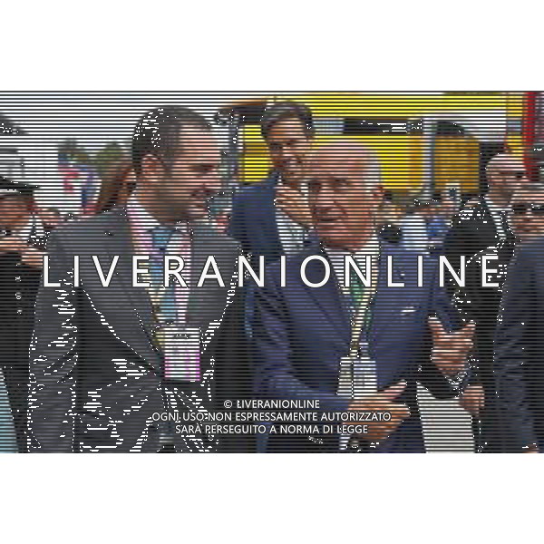 Dr. Angelo Sticchi Damiani (ITA) Aci Csai President. 08.09.2019. Formula 1 World Championship, Rd 14, Italian Grand Prix, Monza, Italy, Race Day. AG ALDO LIVERANI SAS-ONLY ITALY