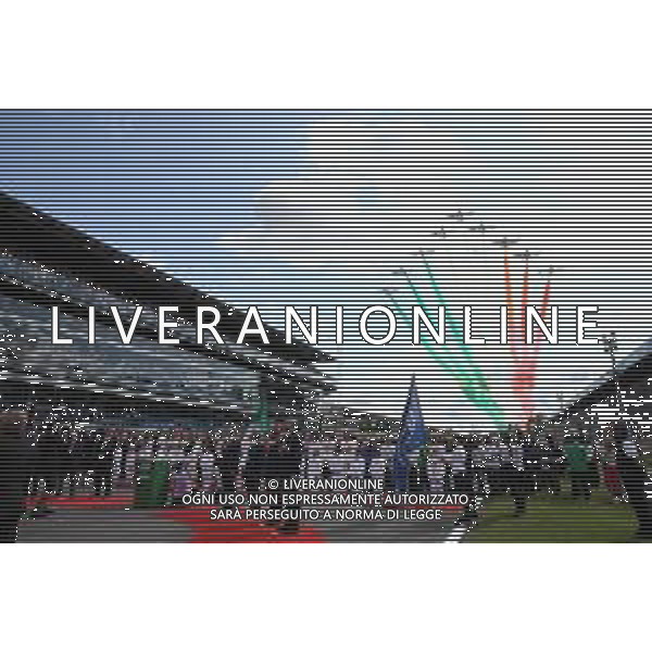 FRECCE TRICOLORI AL GP DI MONZA 2019 08.09.2019. Formula 1 World Championship, Rd 14, Italian Grand Prix, Monza, Italy, Race Day. AG ALDO LIVERANI SAS-ONLY ITALY