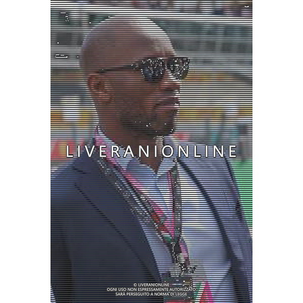 Didier Drogba (CIV) Former Football Player on the grid. 08.09.2019. Formula 1 World Championship, Rd 14, Italian Grand Prix, Monza, Italy, Race Day. AG ALDO LIVERANI SAS-ONLY ITALY