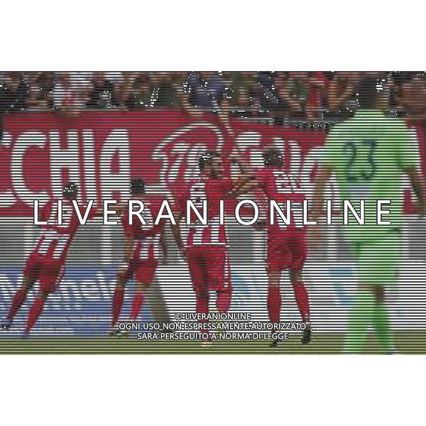VIS PESARO - SAMBENEDETTESE Campionato di Calcio serie C 08/09/2019. nella foto: Esultanza pesaro dopo il goal ©Claudio Zamagni/Agenzia Aldo Liverani s.a.s. / AGENZIA ALDO LIVERANI SAS