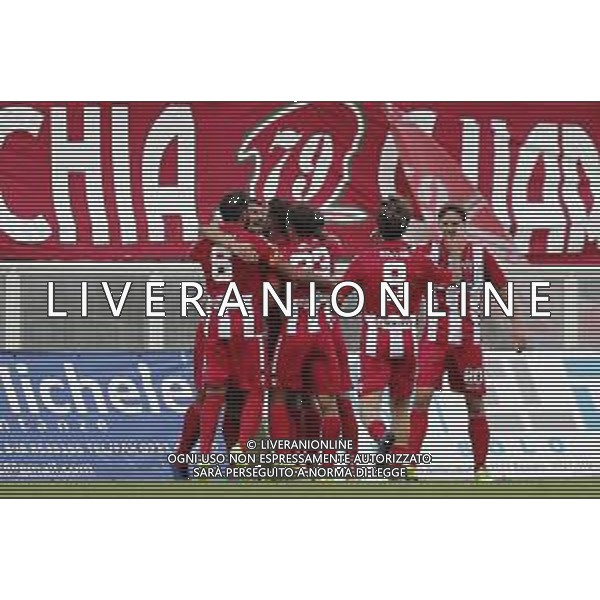 VIS PESARO - SAMBENEDETTESE Campionato di Calcio serie C 08/09/2019. nella foto: Esultanza pesaro dopo il goal ©Claudio Zamagni/Agenzia Aldo Liverani s.a.s. / AGENZIA ALDO LIVERANI SAS