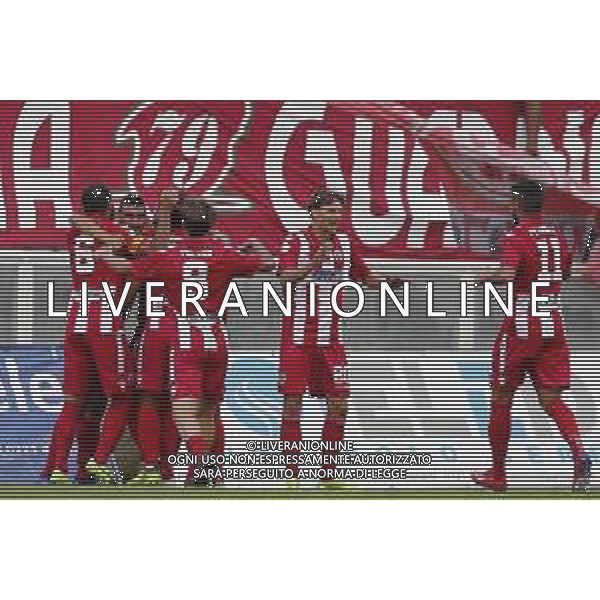 VIS PESARO - SAMBENEDETTESE Campionato di Calcio serie C 08/09/2019. nella foto: Esultanza pesaro dopo il goal ©Claudio Zamagni/Agenzia Aldo Liverani s.a.s. / AGENZIA ALDO LIVERANI SAS