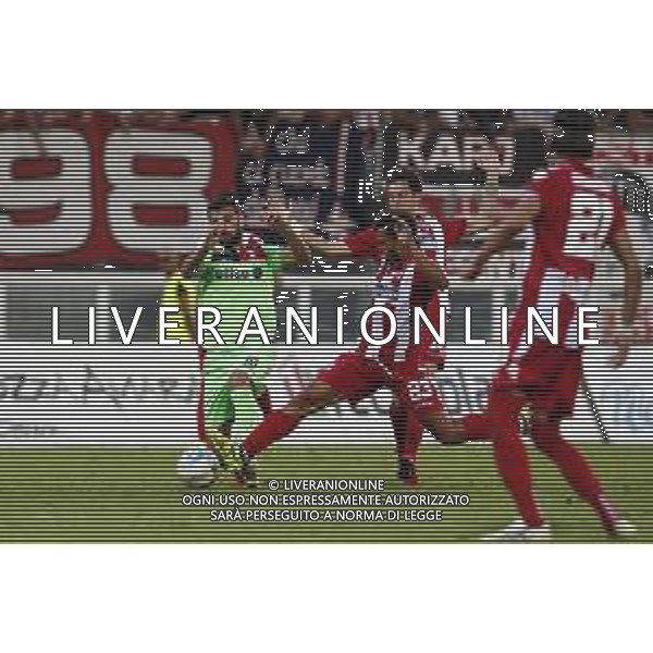 VIS PESARO - SAMBENEDETTESE Campionato di Calcio serie C 08/09/2019. nella foto: Alex Misin (vis pesaro)Emilio Volpicelli (Sambenedettese) ©Claudio Zamagni/Agenzia Aldo Liverani s.a.s. / AGENZIA ALDO LIVERANI SAS