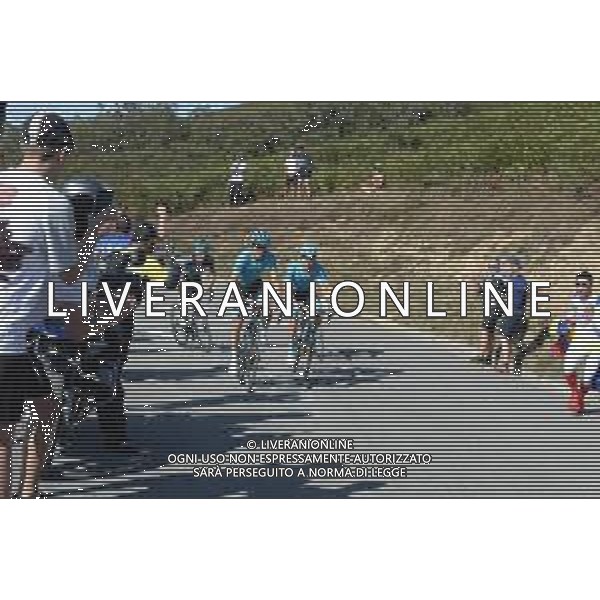 08-09-2019 Vuelta A Espana; Tappa 15 Tineo - Santuario Del Acebo; 2019, Astana; Izaguirre, Jon; Lopez Moreno, Miguel Angel; Puerto Del Acebo; ©SIROTTI / AGENZIA ALDO LIVERANI SAS